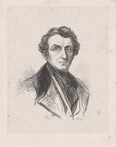 Portret van Bartholomeus Johannes van Hove