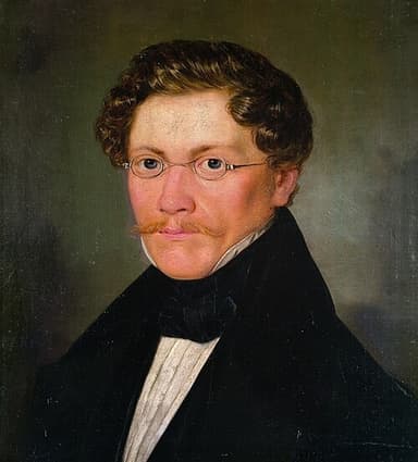 Portret van Carl Spitzweg