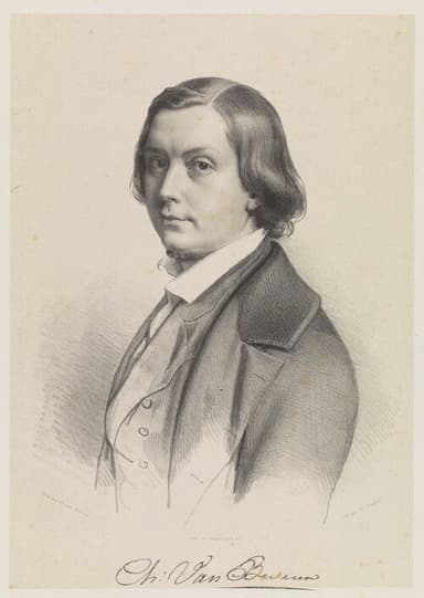 Portret van Charles Van Beveren