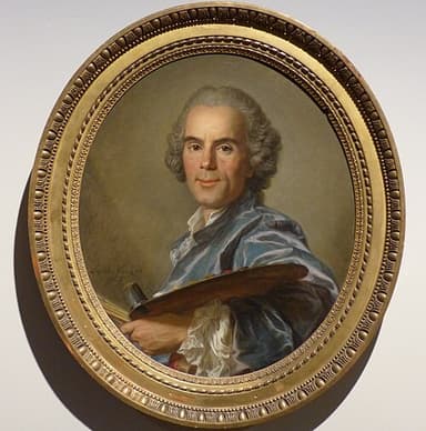 Portret van Claude-Joseph Vernet