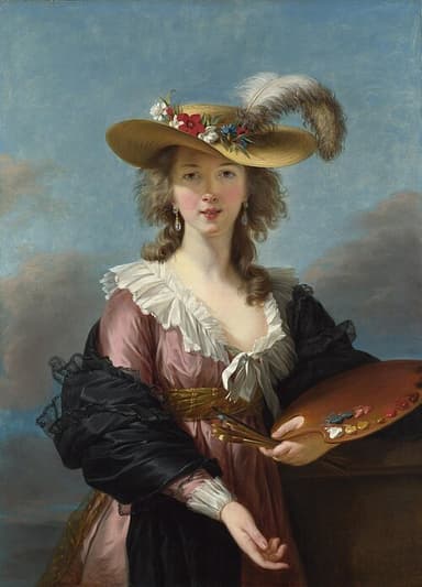 Portret van Elisabeth Louise Vigée-LeBrun
