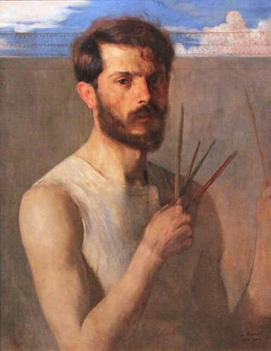 Portret van Eliseu Visconti