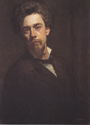 Portret van Ferdinand Hodler