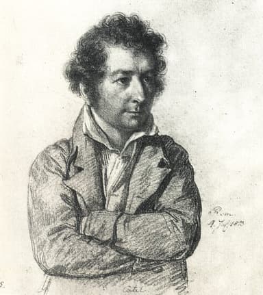 Portret van Franz Ludwig Catel