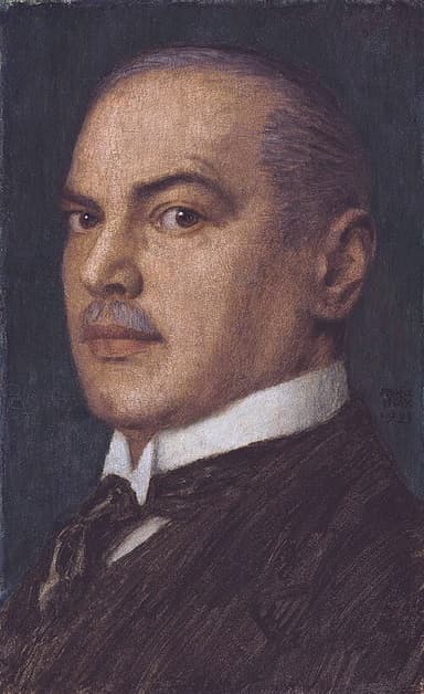 Portret van Franz von Stuck