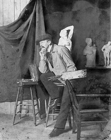 Portret van Frederick Gottwald
