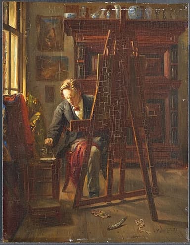 Portret van George Jan Hendrik Poggenbeek