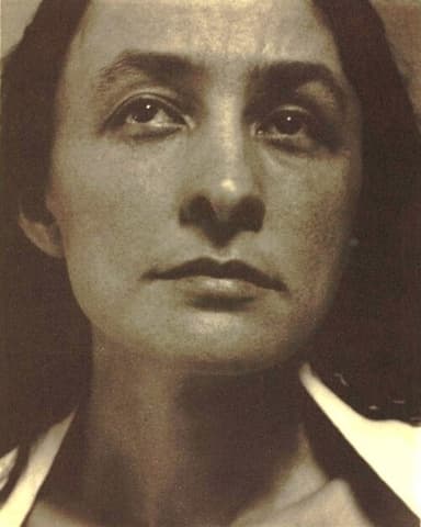 Portret van Georgia O'Keeffe