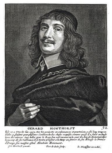 Portret van Gerrit van Honthorst