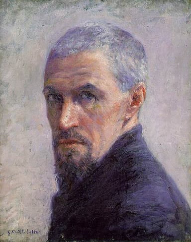 Portret van Gustave Caillebotte