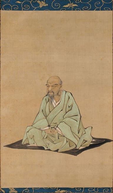 Portret van Ito Jakuchu