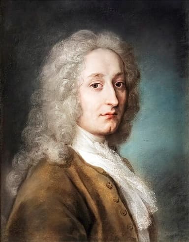 Portret van Jean-Antoine Watteau