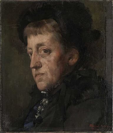 Portret van Kitty Kielland