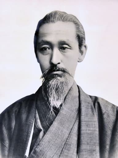 Portret van Kono Bairei