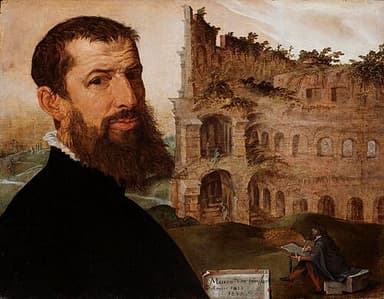 Portret van Maerten van Heemskerck