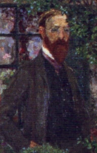 Portret van Otto Modersohn