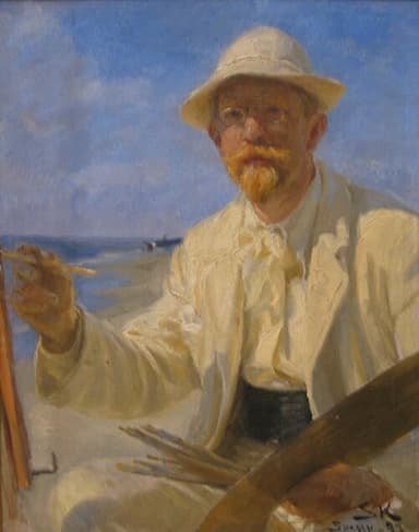 Portret van P.S. Krøyer