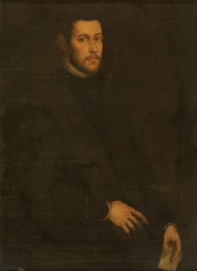 Portret van Paris Bordone