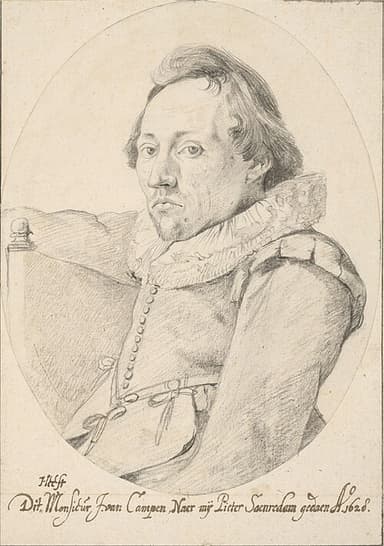 Portret van Pieter Saenredam
