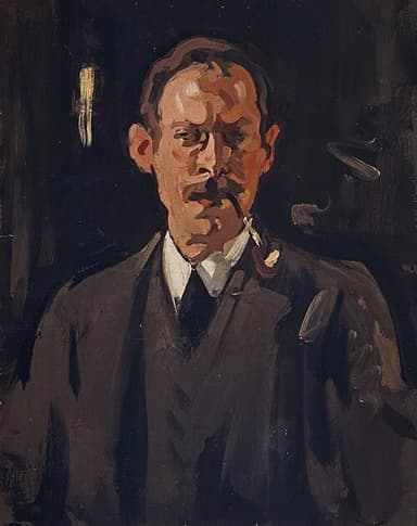 Portret van Samuel John Peploe