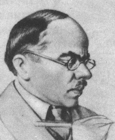 Portret van Sergey Chekhonin