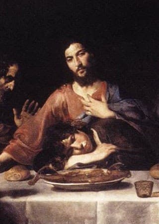 Portret van Valentin de Boulogne