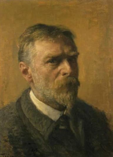 Portret van Willem Bastiaan Tholen