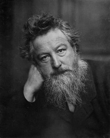 Portret van William Morris