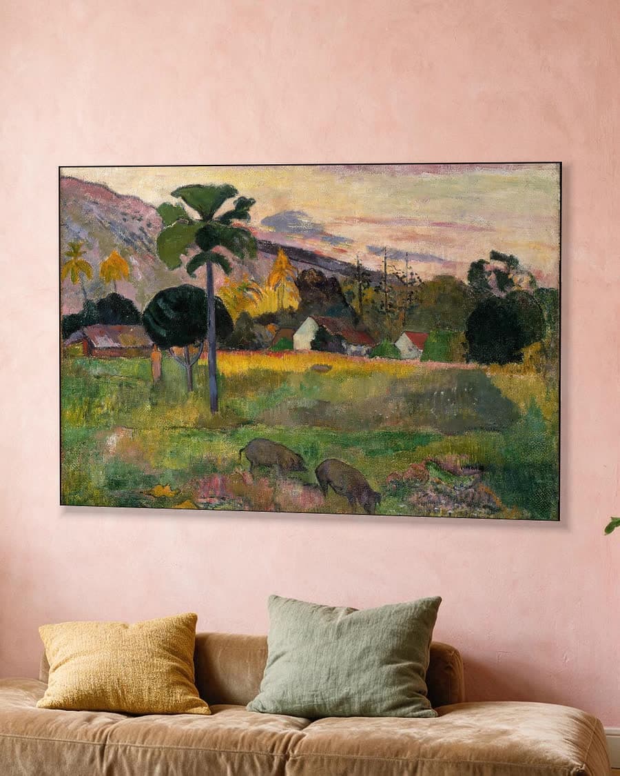 Kom hier in een aluminium frame aan dezelfde muur