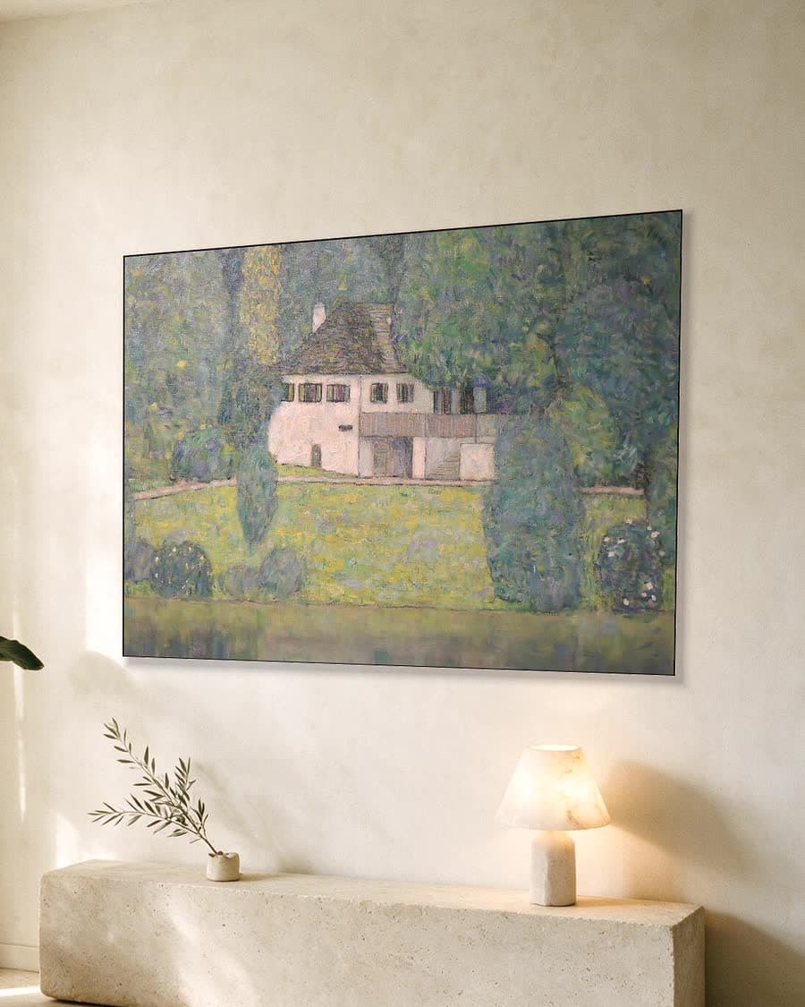 Litzlbergkeller in een aluminium frame aan dezelfde muur