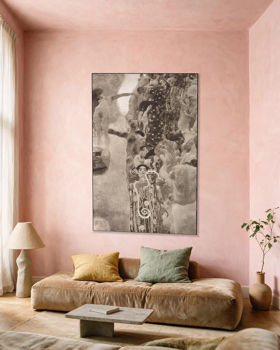 Geneeskunde in een aluminium frame aan dezelfde muur
