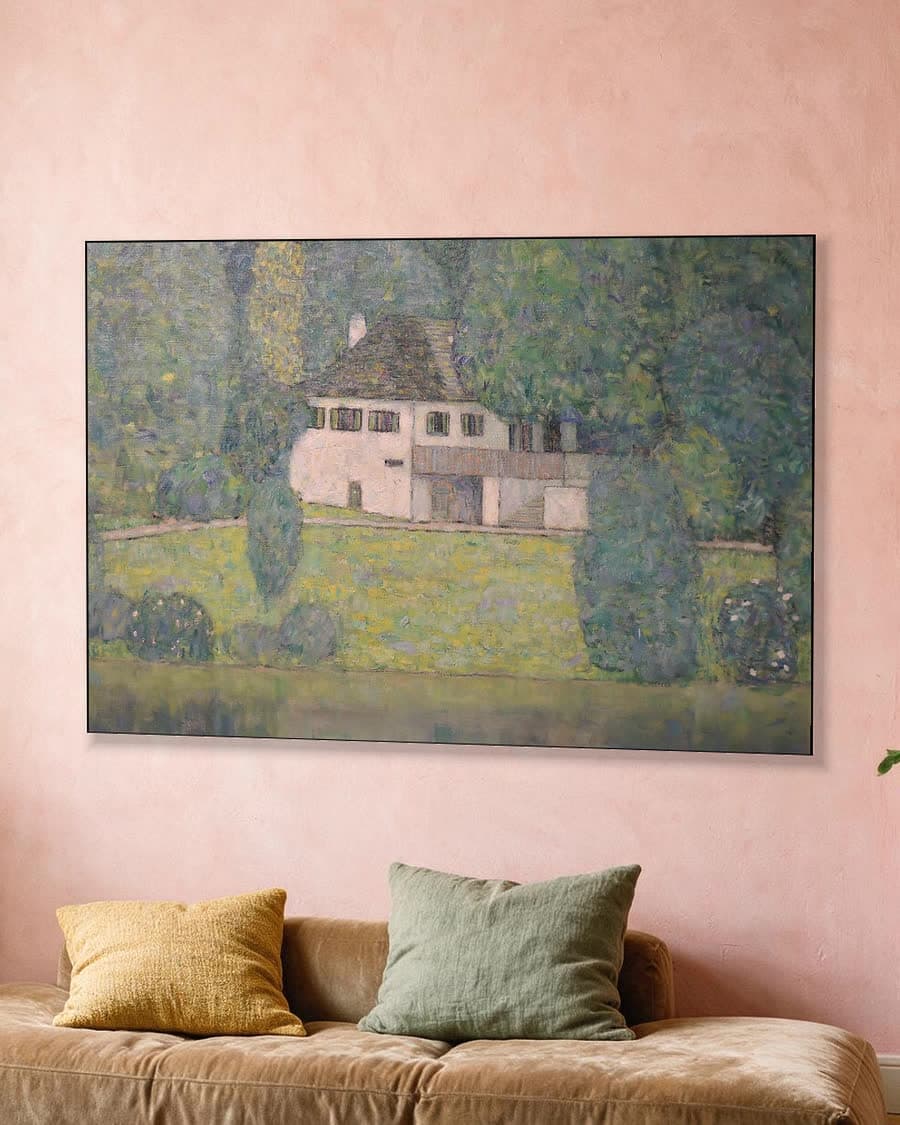 Litzlbergkeller in een aluminium frame aan dezelfde muur