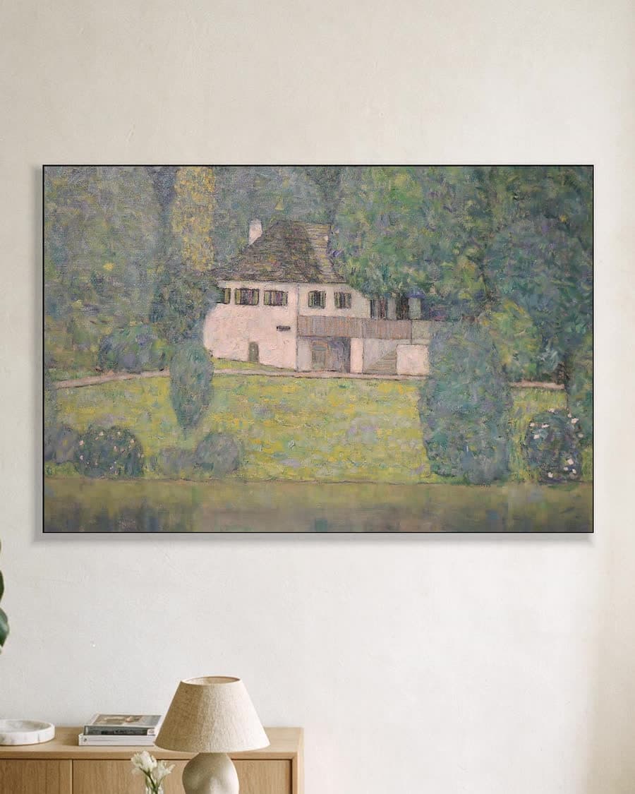 Litzlbergkeller in een aluminium frame aan dezelfde muur