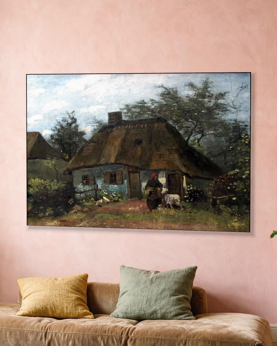 Boerenwoning in Nuenen in een aluminium frame aan dezelfde muur