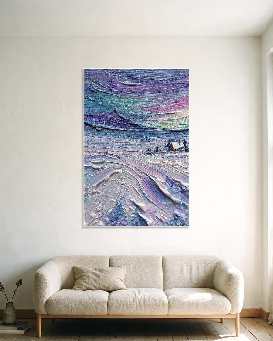 Poollicht over de vlakte in een aluminium frame aan dezelfde muur