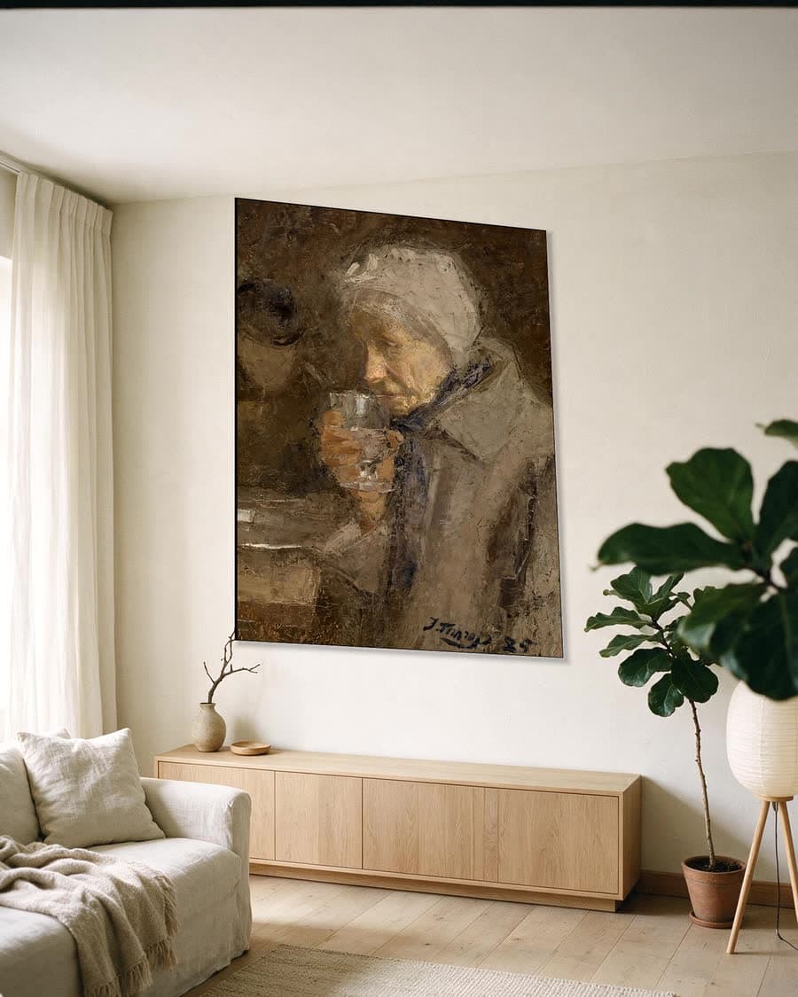 Het goede glas in een aluminium frame aan dezelfde muur