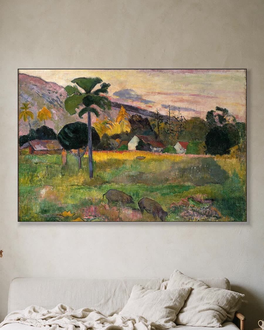 Kom hier in een aluminium frame aan dezelfde muur