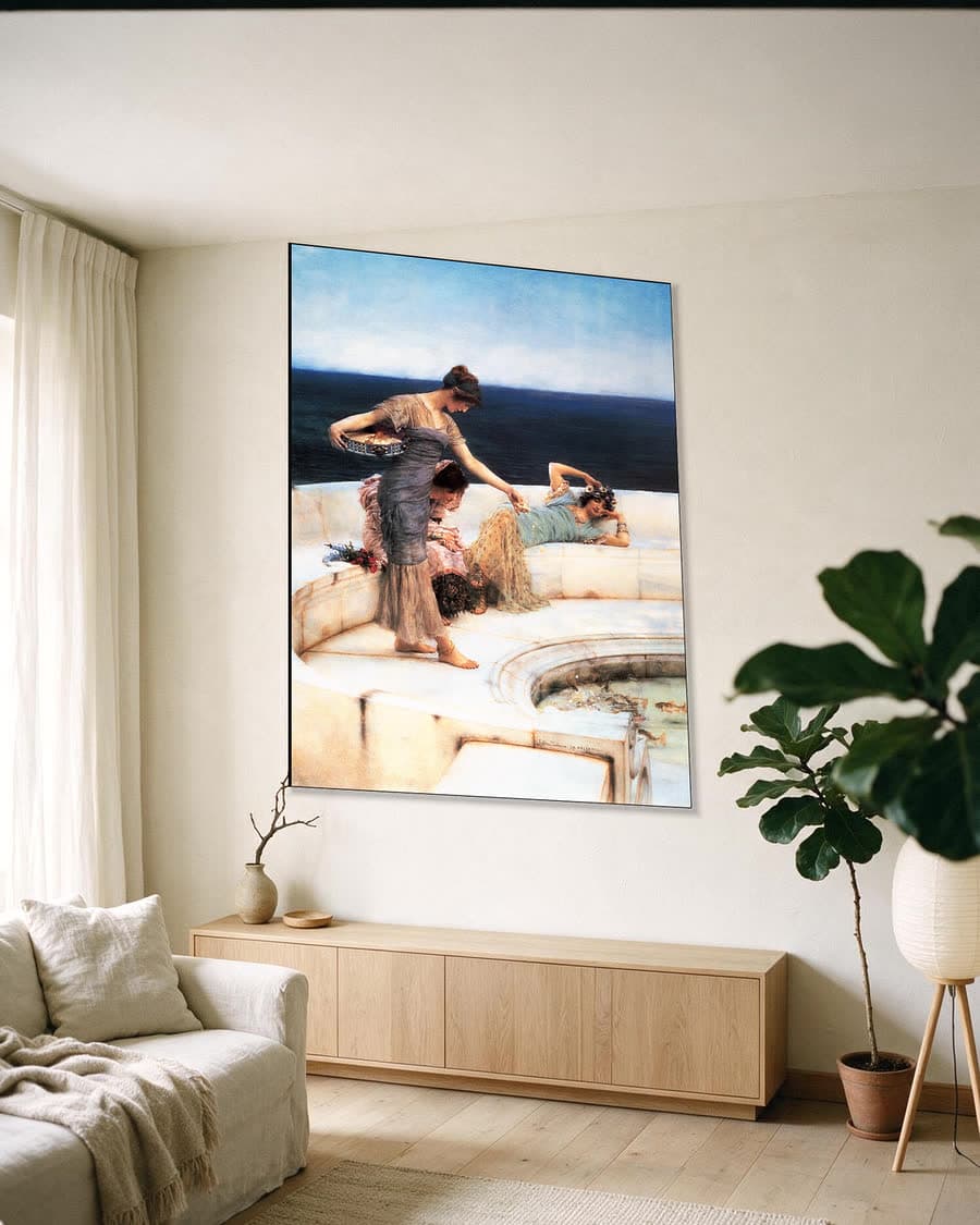 Silver Favourites in een aluminium frame aan dezelfde muur