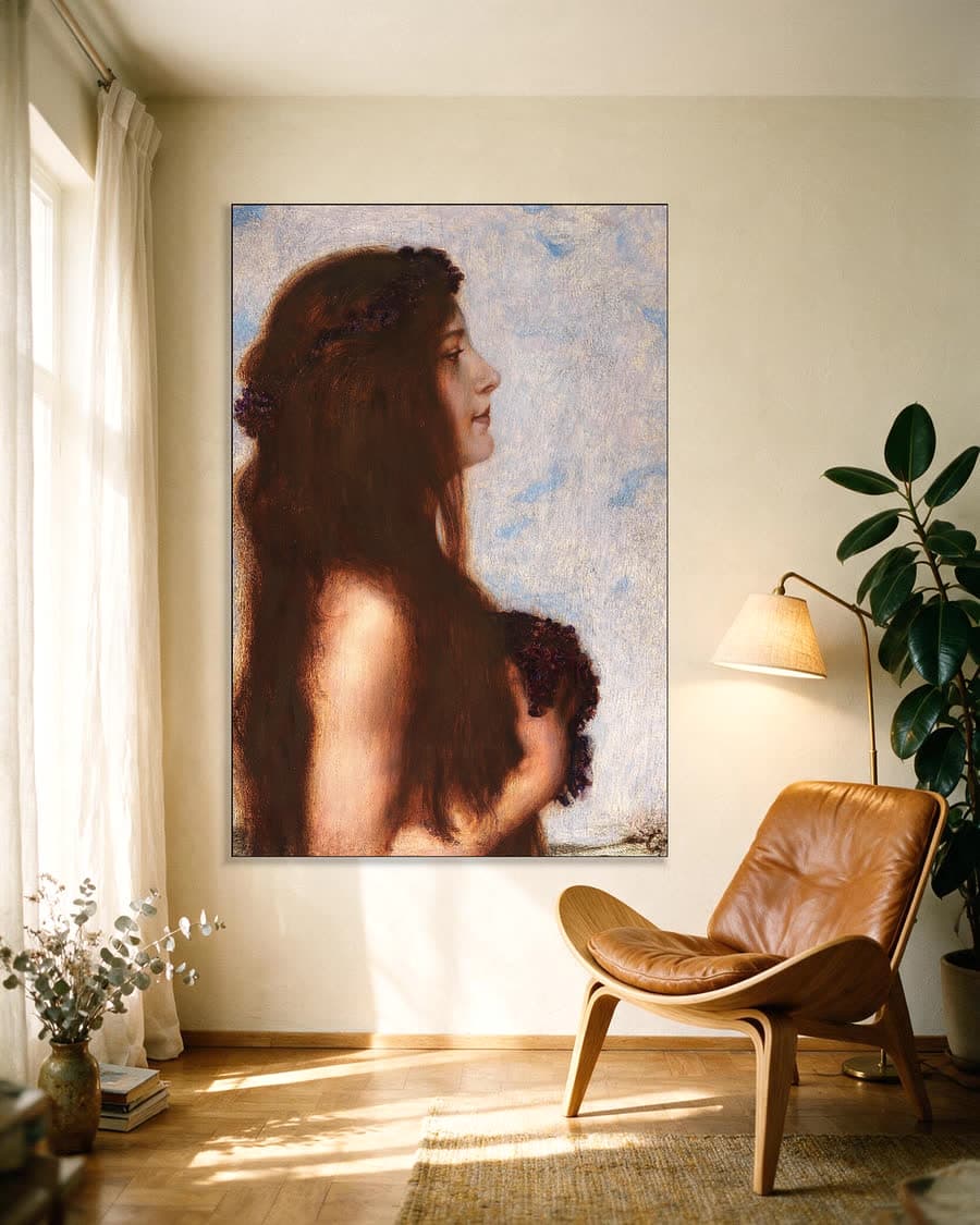 The Spring in een aluminium frame aan dezelfde muur