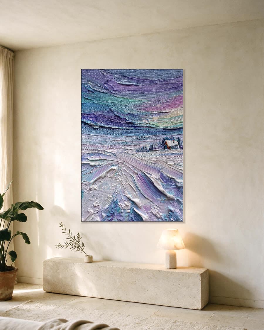 Poollicht over de vlakte in een aluminium frame aan dezelfde muur