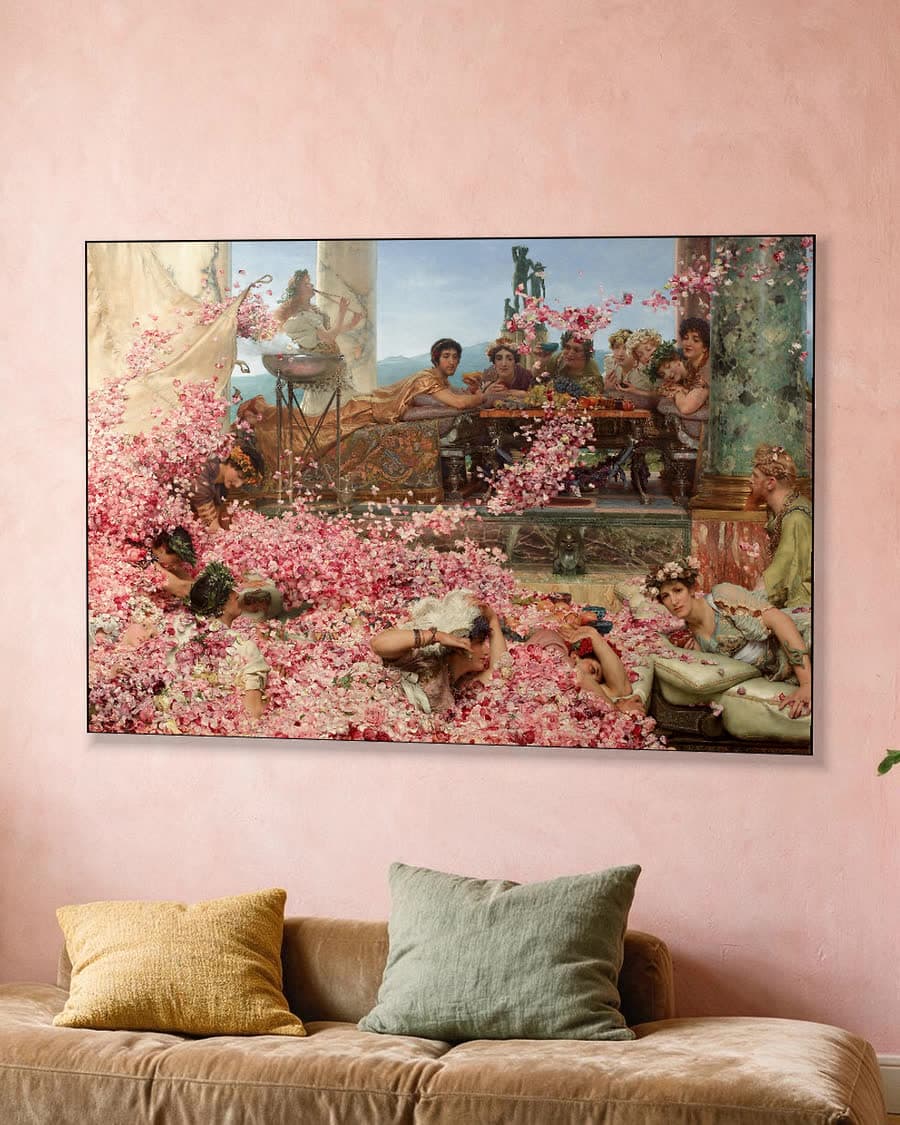 Unconscious Rivals in een aluminium frame aan dezelfde muur