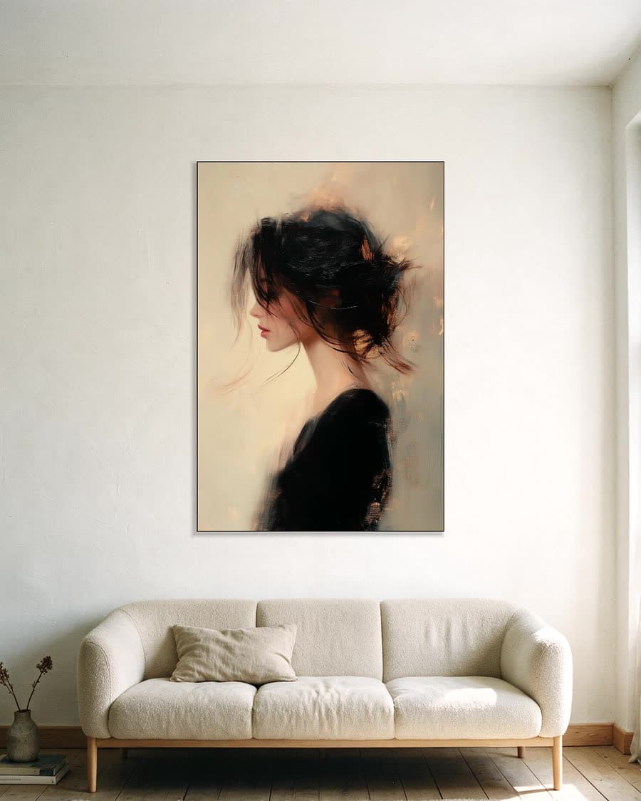 Wegdraaien in een aluminium frame aan dezelfde muur