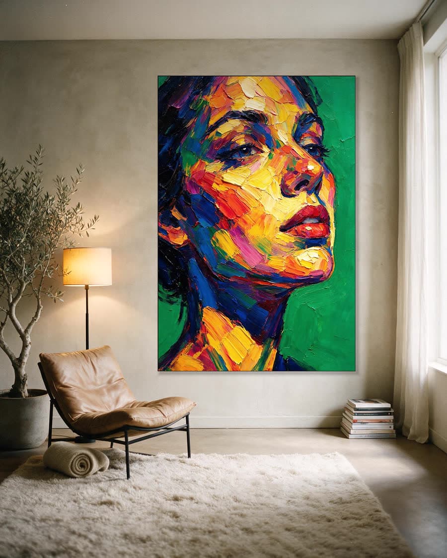 Tegenlicht in een aluminium frame aan dezelfde muur