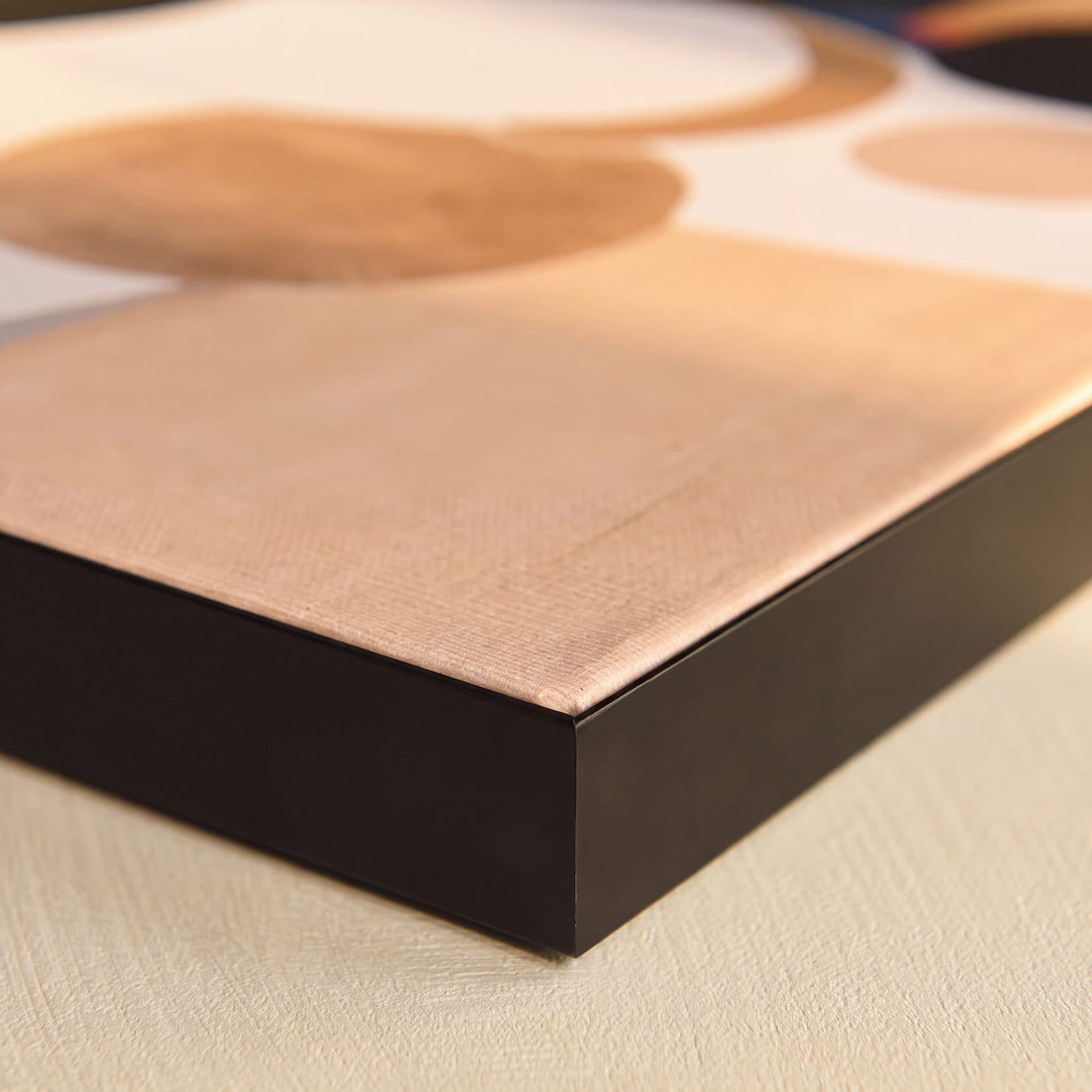 Decostof kunstdoek, close-up van de structuur