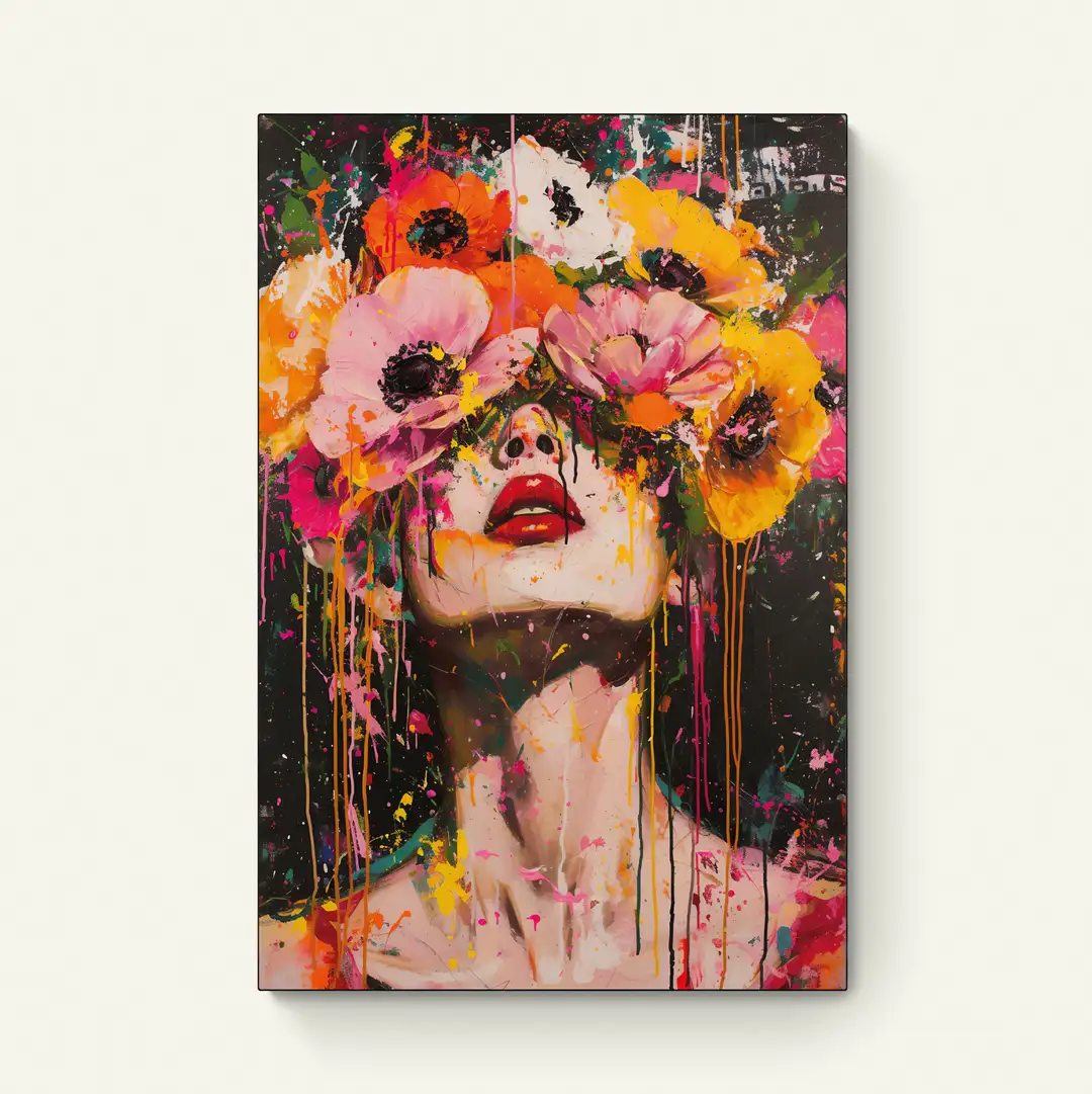 Bloemenmasker