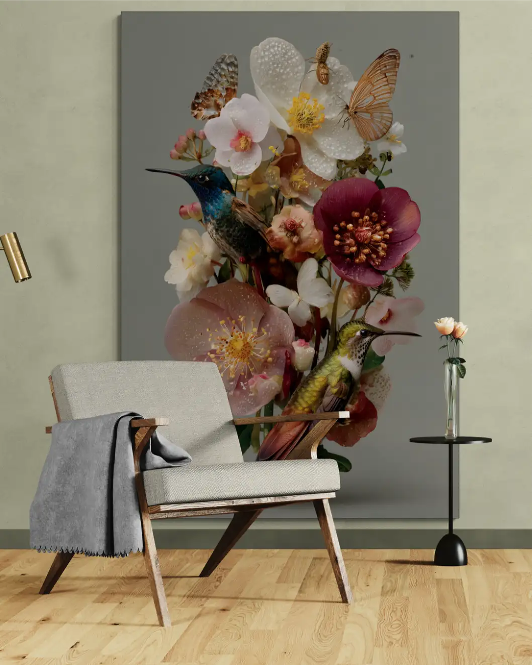 Botanische Symfonie in een interieur