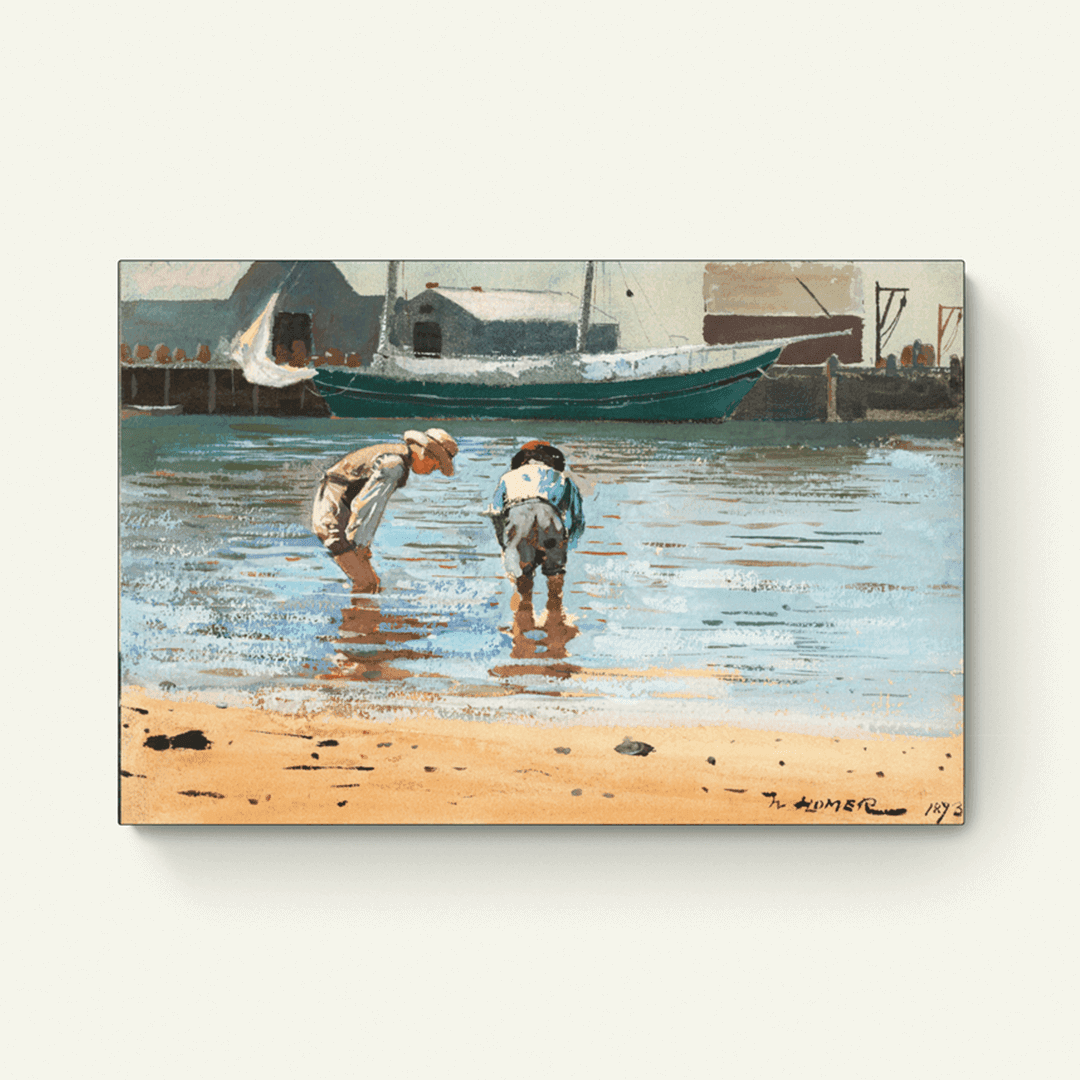 Boys Wadin (1873) – Winslow Homer