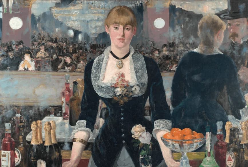 Een bar in de Folies-Bergère – Édouard Manet