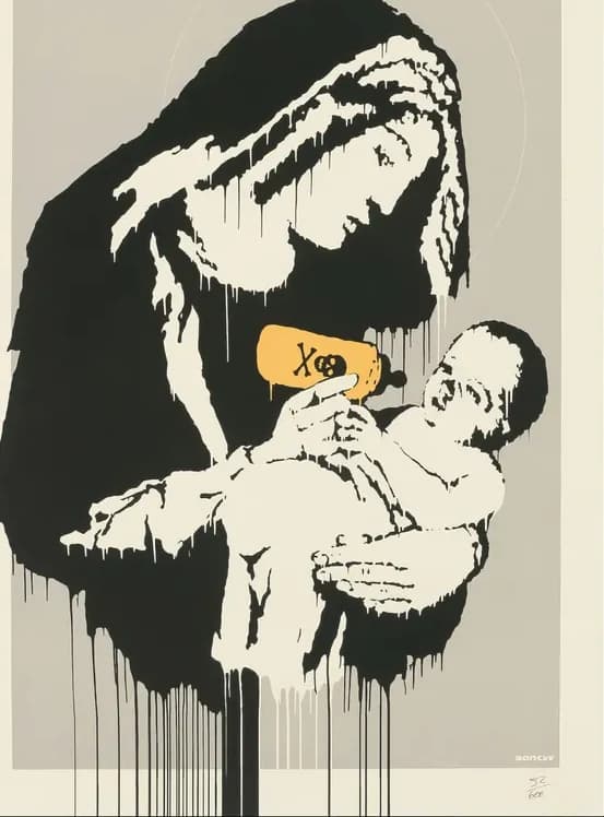 Banksy Madonna – Banksy