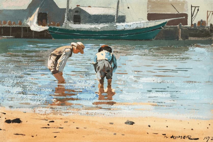 Boys Wadin (1873) – Winslow Homer